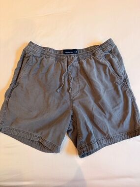 Abercrombie & Fitch Men's Cotton Blend Pull-On short in Dark Gray - M